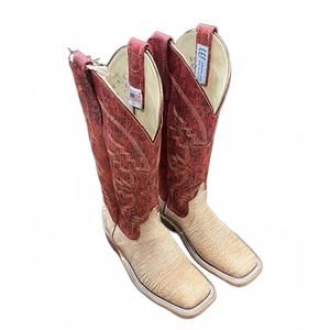 NEW ANDERSON BEAN BOOTS women's agentina boot in tan/red